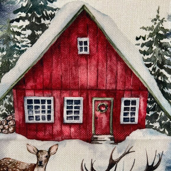 Three (3) Beautiful Holiday Pillow Covers - Picture 2 of 16